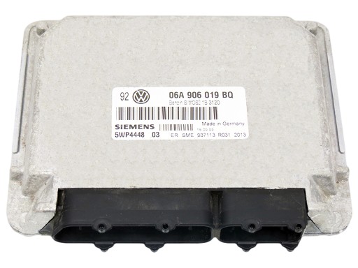 КОМПЬЮТЕР ECU VW 1.6 AEH AKL 06A906019BQ 5WP444803 изображение 1