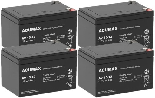 Tbc44 батареї набір батарей для ups apc eaton powerwalker 4x av 15-12