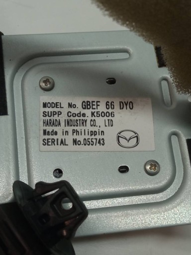 Antenne Carrosserie GPS GBEF66DY0 Mazda 6 III (2012-)