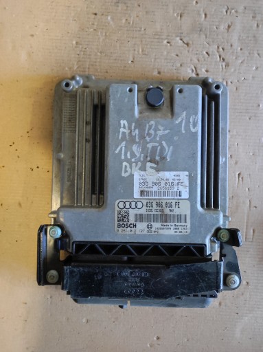Компьютер двигателя audi a4 tdi 03g906016fe