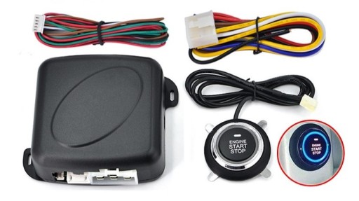 1234567 - Система START-STOP, универсальная, кнопочный переключатель.