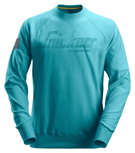 Толстовка з логотипом Snickers 2882 R. S aqua blue