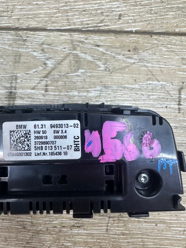 BMW G20 G21 Unite commande clima Arrière tunelu srodkowego Podgrzewana Siège