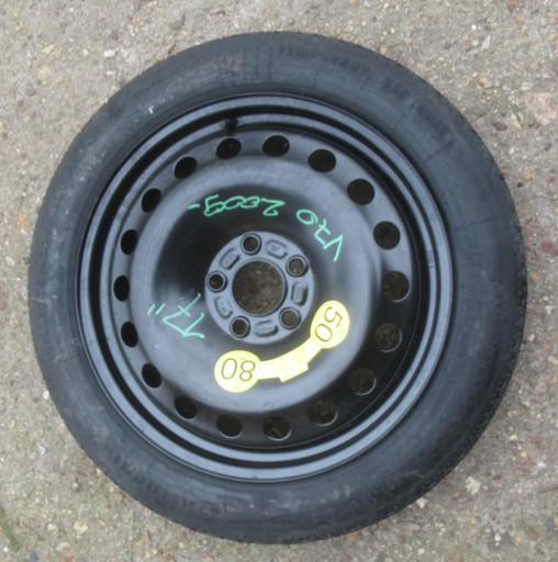 VOLVO V70 2.0 D 09R wheel spare 17'' 31302356