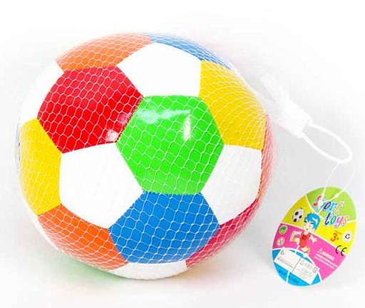 М'ЯЧ М'ЯЧ 15 СМ М'ЯКИЙ КОЛЬОРОВИЙ СЕНСОРИ Б