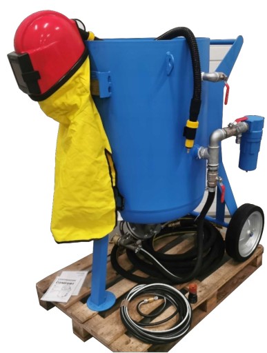 Пескоструйный аппарат, пескоструйный комплект 200л, Clemco, Германия