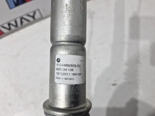 BMW F11 damper telescope bonnet boot 51244892833