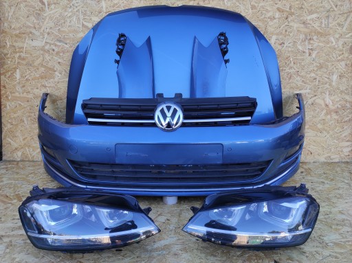 G7 2012-2020 - ПЕРЕДНИЙ КАПОТ, БАМПЕР, КСЕНОНОВЫЕ СВЕТОДИОДНЫЕ ЛАМПЫ VOLKSWAGEN GOLF VII