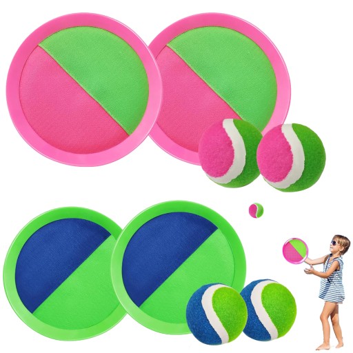 ГРА ВІДКРИТИЙ М'ЯЧ КИДАННЯ ТА ЛОВЛІННЯ 4 ШТ + 8 М'ЯЧІВ