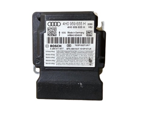 AUDI A8 D4 A6 C7 LIFT modul SENSOR airbagů airbag 4H0959655H