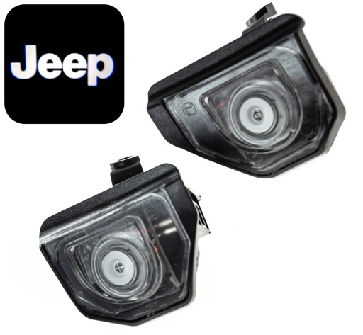 Светодиодный проектор для зеркала с логотипом Jeep Grand Cherokee