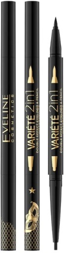 Eveline Variété Očné linky a ceruzka na oči 2 v 1