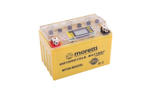 Акумулятор Moretti YTX9-BS 12V 8Ah 150A