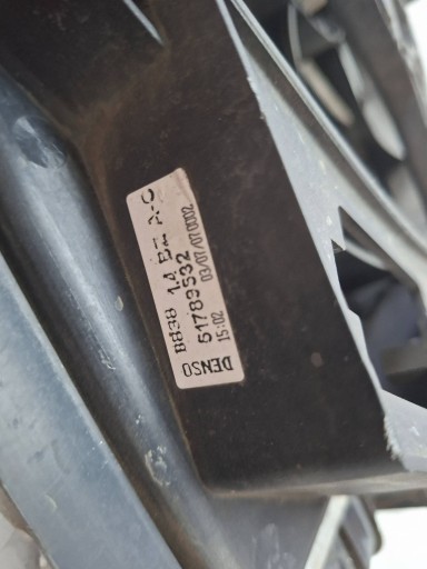 Kühler Wasserkühler Lüfter 51793588 878360300 FIAT 500 FORD KA 1.3 MJET 1.4