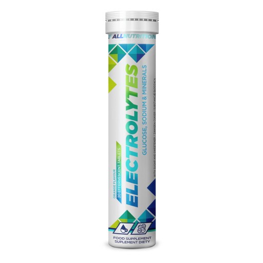 ALLNUTRITION ELECTROLYTES 20 ŠUMIVÝCH TABLIET POMARANČOVÁ PRÍCHUŤ