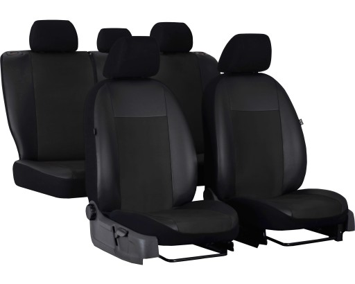 КОМПЛЕКТ ШКІРЯНИХ АВТОМОБІЛЬНИХ ЧОХЛІВ ALICANTE ДЛЯ RENAULT CLIO 5 FL