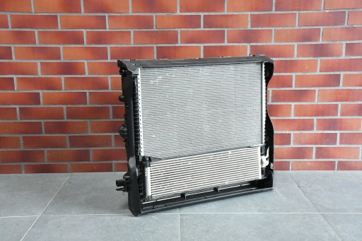 chladiče vody ventilátor KOMPLET BMW X5 G05 X6 G06 X7 G07 4.0iX originál