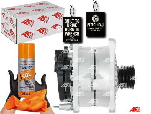 ASPA0127#ECS-PCP+K - Генератор 12v audi a3 ford galaxy seat ibiza leon oc #petrolhead pro+ kit4