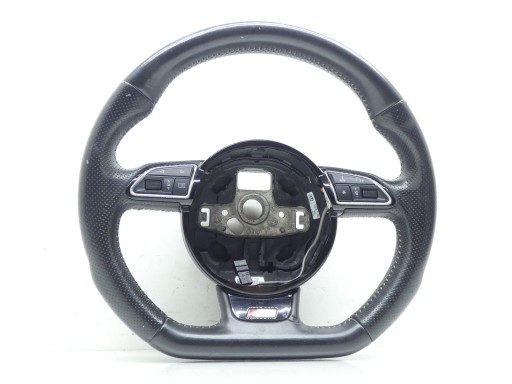 lenkrad Leder SKORZANA MULTIFUNKCJA SCIETA AUDI A3 8V S-LINE 8V0419091R