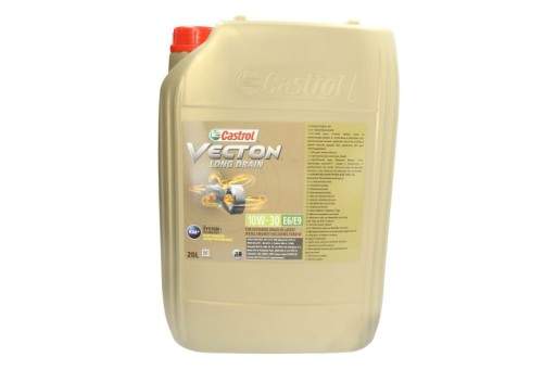 CASTROL VECTON LD 10W30 E6/E9 МОТОРНОЕ МАСЛО 20л