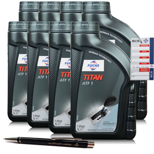 8л fuchs titan atf 1 - масло для акпп - 8л