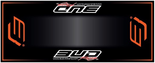 Бутон гоночний екологічний килимок великий 80x200 під мотором