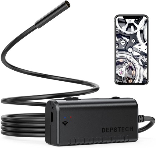 ЭНДОСКОПИЧЕСКАЯ КАМЕРА DEPSTECH СО СВЕТОДИОДНОЙ ПОДСВЕТКОЙ