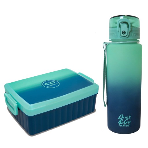 Набір пляшка для води та ланчбокс CoolPack 1100 мл