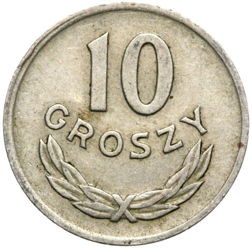 Polska Prl Moneta 10 Groszy 1949 Miedzionikiel 9298352402 Allegro Pl