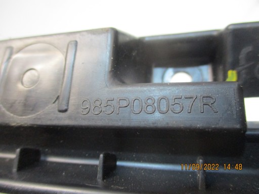 SUPPORT PLAQUE AIRBAG RIDEAU TOIT CLIO V 985P16231R GAUCHE