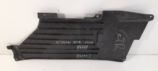 Nissan GT-R blende abdeckung unterfahrschutz hinten links 748A1JF00B (PL531)