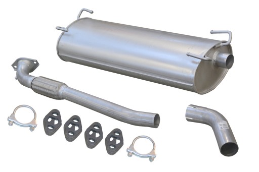 64.10 64.19 - IVECO DAILY 2,3 2,8 3,0 35S14 глушник труба повний комплект