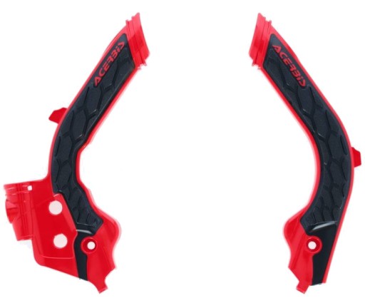 0023600.349 - ЧЕХОЛЫ ДЛЯ РАМЫ ACERBIS X-GRIP HUSQVARNA GAS GAS RED-BLACK