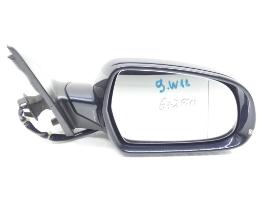 mirror exterior right AUDI A4 B8 LIFT LX5R 8 PIN