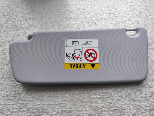 OPEL CORSA E 2015 R. Sonnenblende Blende Abdeckung rechts PASAZER 13426525
