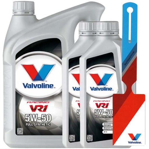 VALVOLINE VR1 RACING 5W50 МОТОРНОЕ МАСЛО 5W-50 6л
