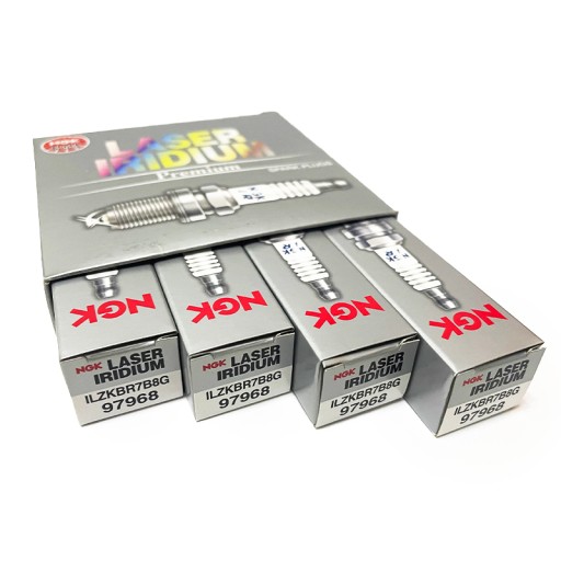 4× свеча зажигания ngk 97968 иридиевый лазер ilzkbr7b8g