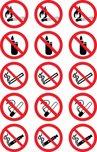 Piktogramy1wozki - ИНФОРМАЦИОННЫЕ НАКЛЕЙКИ ЗАПРЕТ 5,5 СМ ПИКТОГРАММЫ OHS