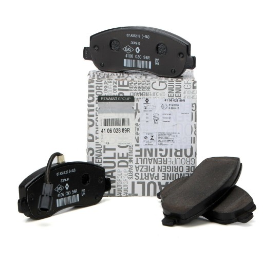 410602889R 410601061R - ПЕРЕДНІ КОЛОДКИ RENAULT MASTER III 2.3 DCI