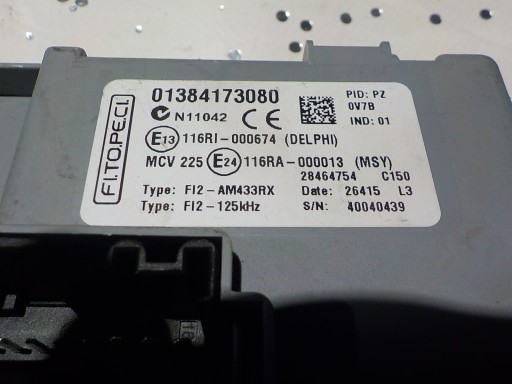CITROEN NEMO modul BSI UCH 01384173080 DELPHI