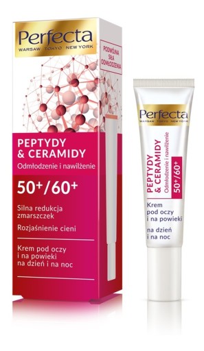 Perfecta Peptydy Ceramidy 60+ Krem pod oczy 15 ml