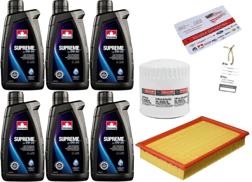 PETRO-CANADA 5W20 6L + CROWN VICTORIA FILTERS 92-08