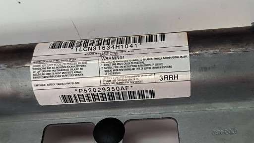 airbag airbag TETTO TENDINA Destro 52029350AF FIAT FREEMONT