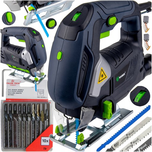 ЛОБЗИК ПИЛА ПО ДЕРЕВУ МЕТАЛЛ ЛАЗЕР+ПИЛЬНЫЙ ДИСК