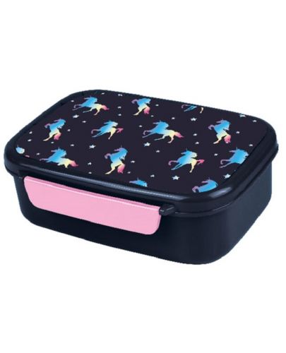 Ланчбокс CoolPack Foodyx Blue Unicorn з відділенням 765 мл