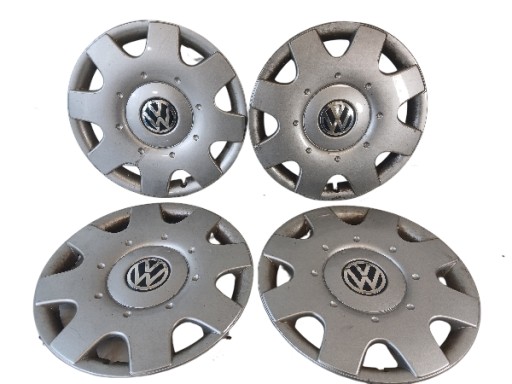 VW TOURAN a CADDY III GOLF V kryty kolies 16 CALI KOMPLET 1T0601147C
