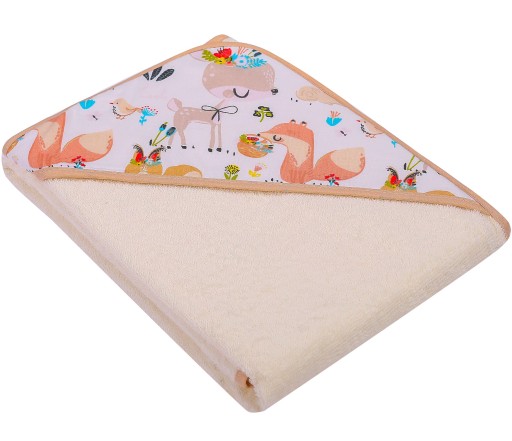 Чохол з капюшоном Duet Baby 051 100 х 100 см бежевий