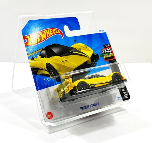 HOT WHEELS PAGANI ZONDA R 3/10 99/250 (ŻÓŁTY) (074299057854