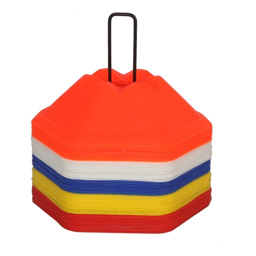 Пластиковий тренувальний конус 5 см шестигранний