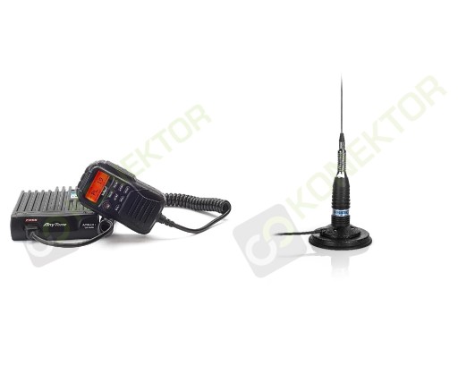 AnyTone Apollo и Road Blues + Sirio ML-145 MAG